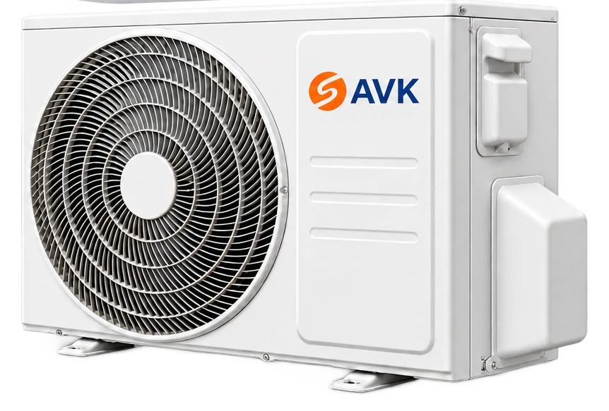 Типовая комплектация AVK: внутренний и наружный блоки